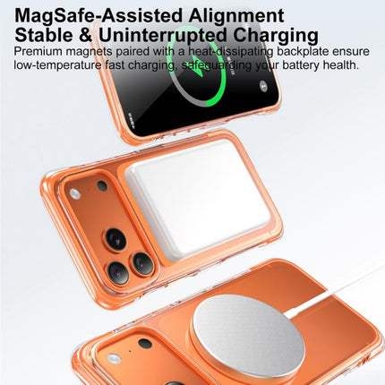 GEBEI Vacuum Airbag TPU + Acrylic 360 Rotating Bracket Magnetic Shockproof Phone Case, For iPhone 17 Pro Max, For iPhone 17 Pro, For iPhone 17