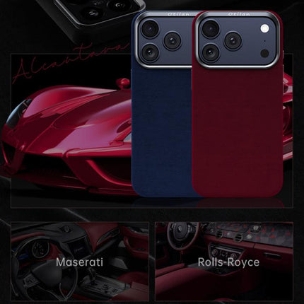 Ottilan Series Full Coverage Magnetic Microfiber Leather PC Phone Case, For iPhone 17 Pro Max, For iPhone 17 Pro, For iPhone 17