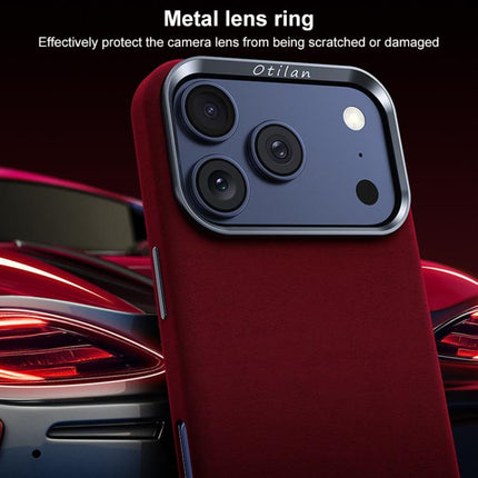 Ottilan Series Full Coverage Magnetic Microfiber Leather PC Phone Case, For iPhone 17 Pro Max, For iPhone 17 Pro, For iPhone 17
