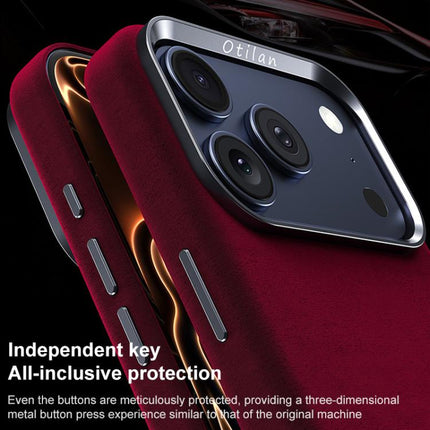 Ottilan Series Full Coverage Magnetic Microfiber Leather PC Phone Case, For iPhone 17 Pro Max, For iPhone 17 Pro, For iPhone 17