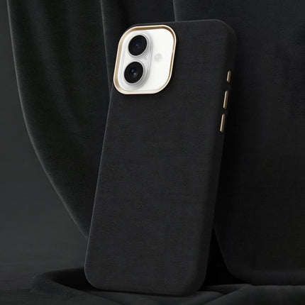 Ottilan Series Full Coverage Magnetic Microfiber Leather PC Phone Case, For iPhone 16 Pro Max, For iPhone 16 Pro, For iPhone 16 Plus
