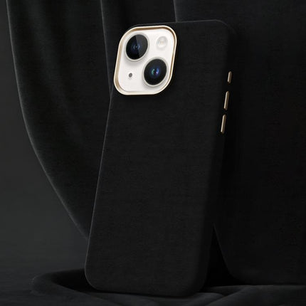 Ottilan Series Full Coverage Magnetic Microfiber Leather PC Phone Case, For iPhone 15 Plus / 14 Plus, For iPhone 15, For iPhone 14 / 13