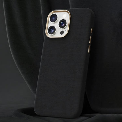 Ottilan Series Full Coverage Magnetic Microfiber Leather PC Phone Case, For iPhone 14 Pro, For iPhone 14 Pro Max, For iPhone 13 Pro Max