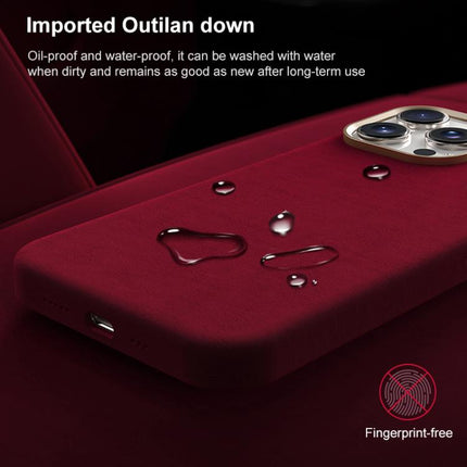 Ottilan Series Full Coverage Magnetic Microfiber Leather PC Phone Case, For iPhone 13 Pro