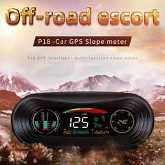 P18 GPS Car HUD Head-up Display Vehicle Speed / Voltage / Mileage, P18