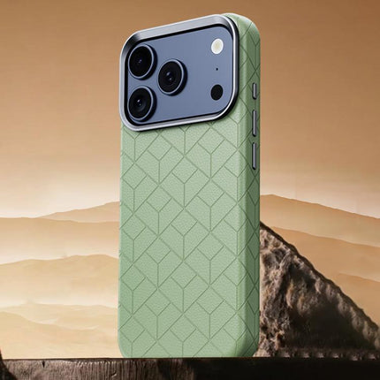 Rubik Cube Series Embossed Grid Pattern Magnetic Phone Case, For iPhone 17 Pro Max, For iPhone 17 Pro, For iPhone 17, For iPhone 16 Pro Max