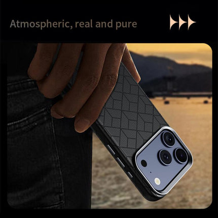 Rubik Cube Series Embossed Grid Pattern Magnetic Phone Case, For iPhone 15 Pro, For iPhone 15 Plus / 14 Plus, For iPhone 15, For iPhone 14 / 13