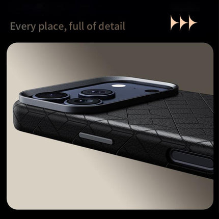 Rubik Cube Series Embossed Grid Pattern Magnetic Phone Case, For iPhone 12 Pro Max, For iPhone 12 Pro