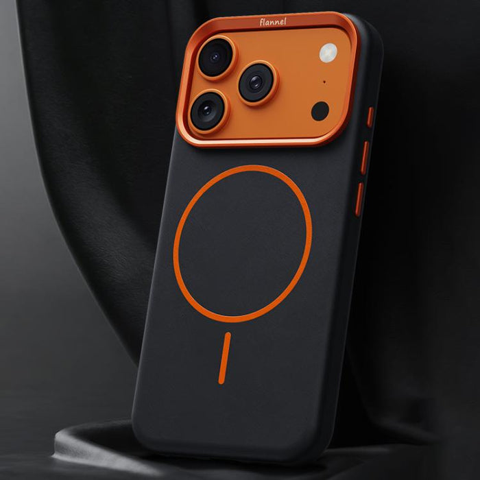 Elephant Leather Full Coverage Magnetic Microfiber Leather PC Phone Case, For iPhone 17 Pro Max, For iPhone 17 Pro, For iPhone 17