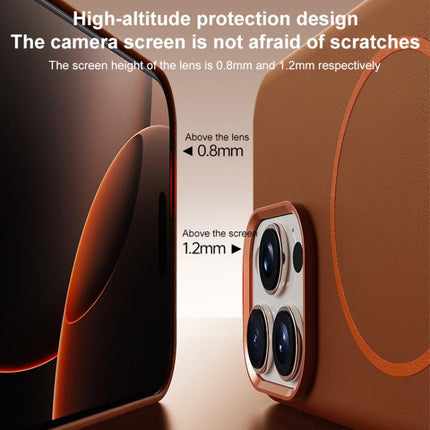 Elephant Leather Full Coverage Magnetic Microfiber Leather PC Phone Case, For iPhone 15 Plus / 14 Plus, For iPhone 15, For iPhone 14 / 13