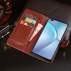idewei Crazy Horse Texture Horizontal Flip Leather Case with Holder & Card Slots & Wallet, For Infinix Zero 8, For Nokia 3.4, For Nokia C3