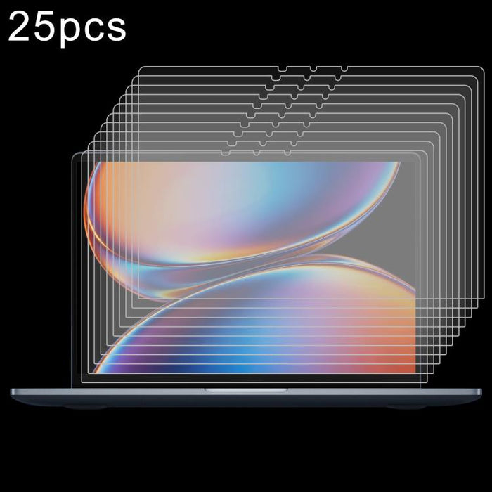 25pcs 9H Surface Hardness Explosion-proof Tempered Glass Film, For Xiaomi Book Pro 14 2026 14.6 inch