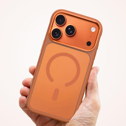 Mutural Skin Feel Series Shockproof Frosted Magnetic Phone Case, For iPhone 17 Pro Max, For iPhone 17 Pro