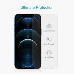 Frosted Bright Edge Anti-fingerprint Tempered Glass Film, For iPhone 12 Pro Max