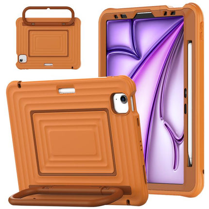Handle Holder Ripple Silicone Hybrid PC Tablet Case with Shoulder Strap, For iPad Air 11 2026 / 2025 / 2024, For iPad mini 2024 / mini 6