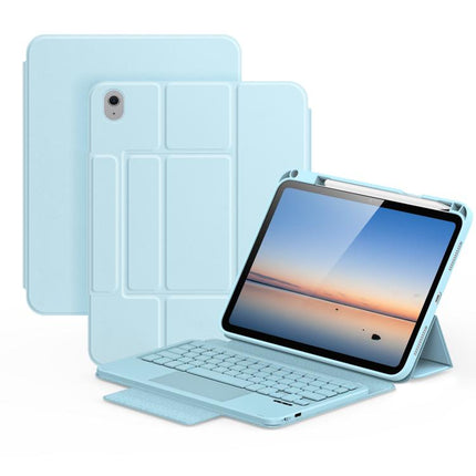 DUX DUCIS YK Series Magnetic Wireless Keyboard Vegan Leather Tablet Case, For iPad Air 13 2026 / 2025 / 2024, For iPad Air 11 2026 / 2025 / 2024, For iPad Pro 13 2025 / 2024, For iPad Pro 11 2025 / 2024, For iPad 2025 / 2022