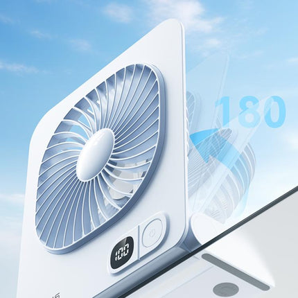 USAMS ZB363 Slim Magnetic Desktop Digital Display Fan