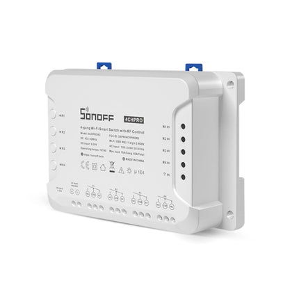 Sonoff 4CHPROR3 Mobile Phone Smart Home Switch Four-way Controller, Support Long-range Control Timing