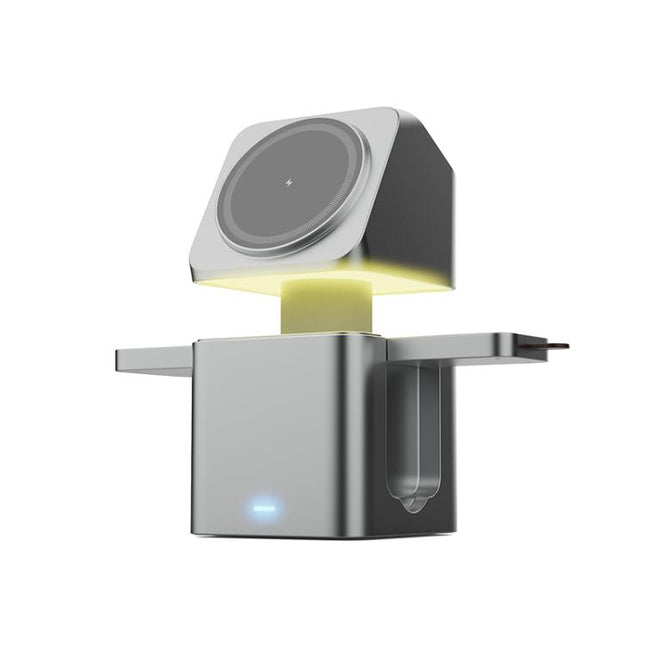 HS-V25 QI 15W 3 in 1 Lifting Night Light Wireless Charger