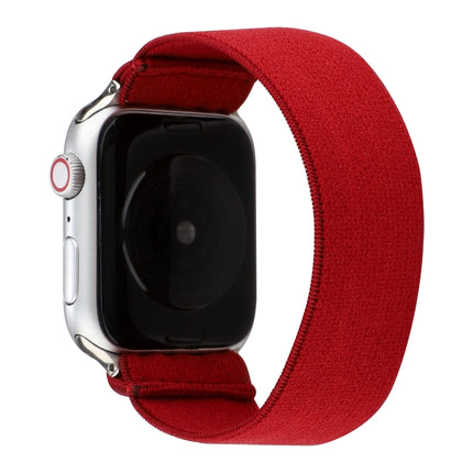 Solid Color Silicone Replacement Strap Watchband, For Apple Watch Series 7  41mm / & 6 & SE & 5 & 4 40mm