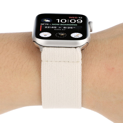 Solid Color Silicone Replacement Strap Watchband, For Apple Watch Series  7  45mm / & 6 & SE & 5 & 4 44mm