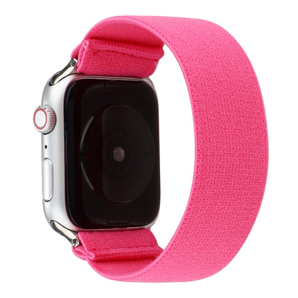 Solid Color Silicone Replacement Strap Watchband, For Apple Watch Series  7  45mm / & 6 & SE & 5 & 4 44mm