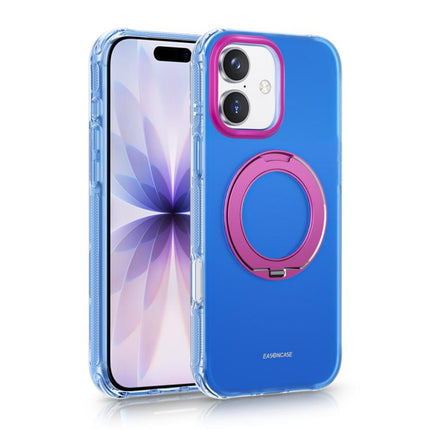 EASONCASE IMD Dual-Sided Coating Airbag Shockproof Magnetic Holder Phone Case, For iPhone 17 Pro Max, For iPhone 17 Pro, For iPhone 17, For iPhone 16 Pro Max, For iPhone 16 Pro