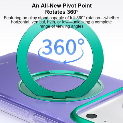 EASONCASE IMD Dual-Sided Coating Airbag Shockproof Magnetic Holder Phone Case, For iPhone 17 Pro Max, For iPhone 17 Pro, For iPhone 17, For iPhone 16 Pro Max, For iPhone 16 Pro