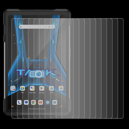 25pcs 9H 0.3mm Explosion-proof Tempered Glass Film, For Unihertz Tank Pad Ultra 8849 10.95 inch