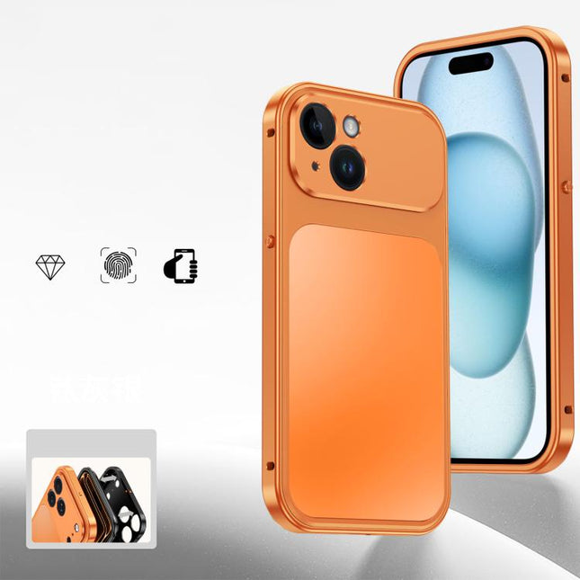 Buckle Magnetic Metal Phone Case, For iPhone 15 Pro Max, For iPhone 15 Pro, For iPhone 15