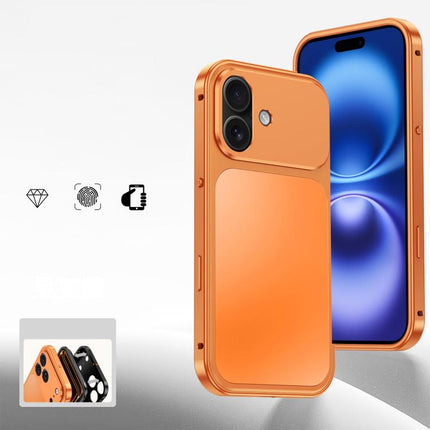 Buckle Magnetic Metal Phone Case, For iPhone 17 Pro Max, For iPhone 17 Pro, For iPhone 17, For iPhone 16 Pro Max, For iPhone 16 Pro, For iPhone 16