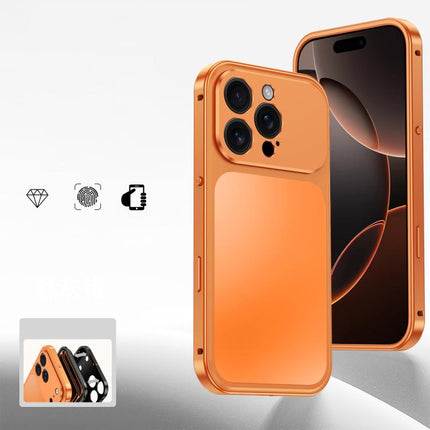 Buckle Magnetic Metal Phone Case, For iPhone 17 Pro Max, For iPhone 17 Pro, For iPhone 17, For iPhone 16 Pro Max, For iPhone 16 Pro, For iPhone 16