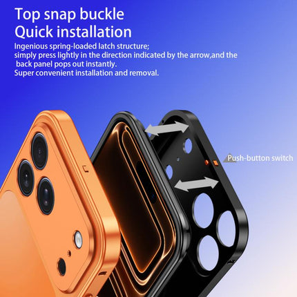 Buckle Magnetic Metal Phone Case, For iPhone 17 Pro Max, For iPhone 17 Pro, For iPhone 17, For iPhone 16 Pro Max, For iPhone 16 Pro, For iPhone 16
