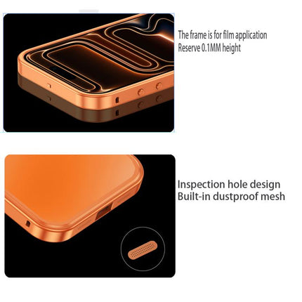 Buckle Magnetic Metal Phone Case, For iPhone 17 Pro Max, For iPhone 17 Pro, For iPhone 17, For iPhone 16 Pro Max, For iPhone 16 Pro, For iPhone 16