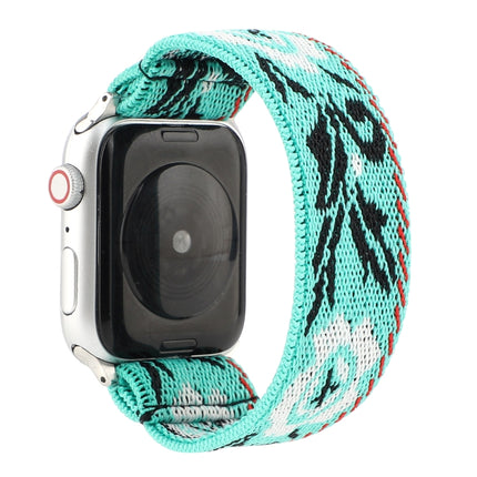 Nylon Replacement Strap Watchband, For Apple Watch Series 7  41mm / & 6 & SE & 5 & 4 40mm
