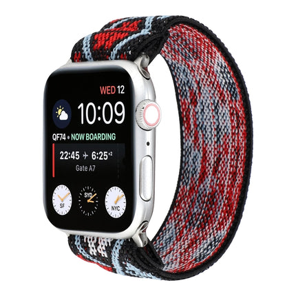 Nylon Replacement Strap Watchband, For Apple Watch Series  7  45mm / & 6 & SE & 5 & 4 44mm