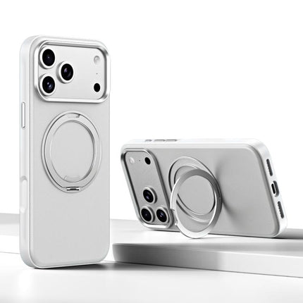 Cloud Block Star Leather Series 360 Degree Rotation Holder Magnetic Phone Case, For iPhone 17 Pro Max, For iPhone 17 Pro, For iPhone 17, For iPhone Air, For iPhone 16 Pro Max, For iPhone 16 Pro