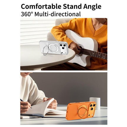 Cloud Block Star Leather Series 360 Degree Rotation Holder Magnetic Phone Case, For iPhone 16, For iPhone 15 Pro Max, For iPhone 15 Pro, For iPhone 15
