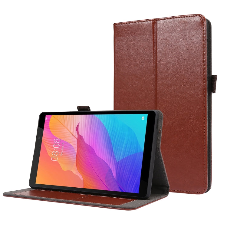 Crazy Horse Texture Horizontal Flip Leather Case with 2-folding Holder & Card Slot, For Huawei MatePad T8, For Huawei Honor V6 / MatePad 10.4 inch, For Huawei Honor Pad X6, For Lenovo Tab M10 Plus