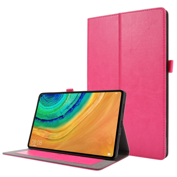 Crazy Horse Texture Horizontal Flip Leather Case with 2-folding Holder & Card Slot, For Huawei MatePad T8, For Huawei Honor V6 / MatePad 10.4 inch, For Huawei Honor Pad X6, For Lenovo Tab M10 Plus