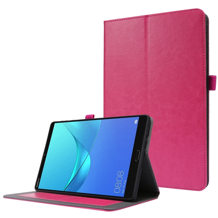 Crazy Horse Texture Horizontal Flip Leather Case with 2-folding Holder & Card Slot, For Huawei MatePad T8, For Huawei Honor V6 / MatePad 10.4 inch, For Huawei Honor Pad X6, For Lenovo Tab M10 Plus