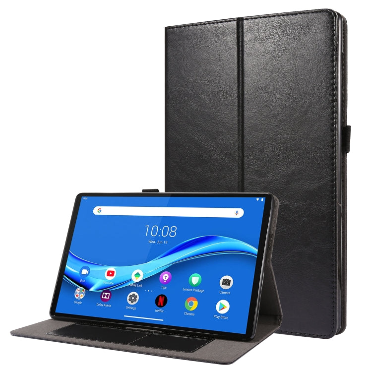 Crazy Horse Texture Horizontal Flip Leather Case with 2-folding Holder & Card Slot, For Huawei MatePad T8, For Huawei Honor V6 / MatePad 10.4 inch, For Huawei Honor Pad X6, For Lenovo Tab M10 Plus