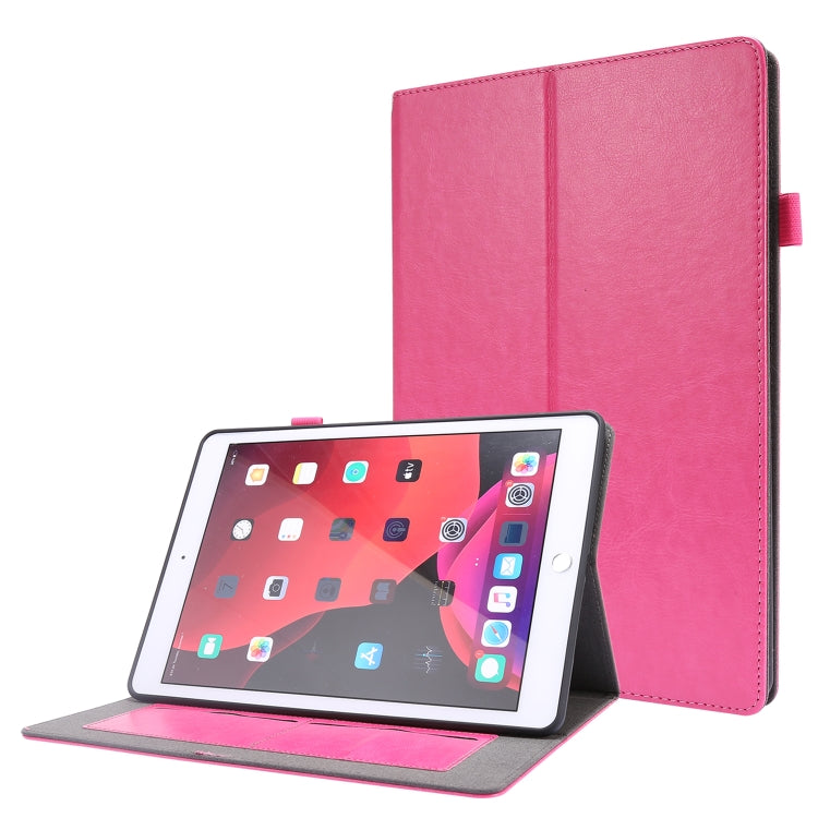 Crazy Horse Texture Horizontal Flip Leather Case with 2-folding Holder & Card Slot, For Lenovo Tab M10, For iPad 10.2 / iPad Pro 10.5, For iPad Pro 12.9 inch (2020), For iPad Pro 11 inch /iPad Air 2022 / 2020 10.9