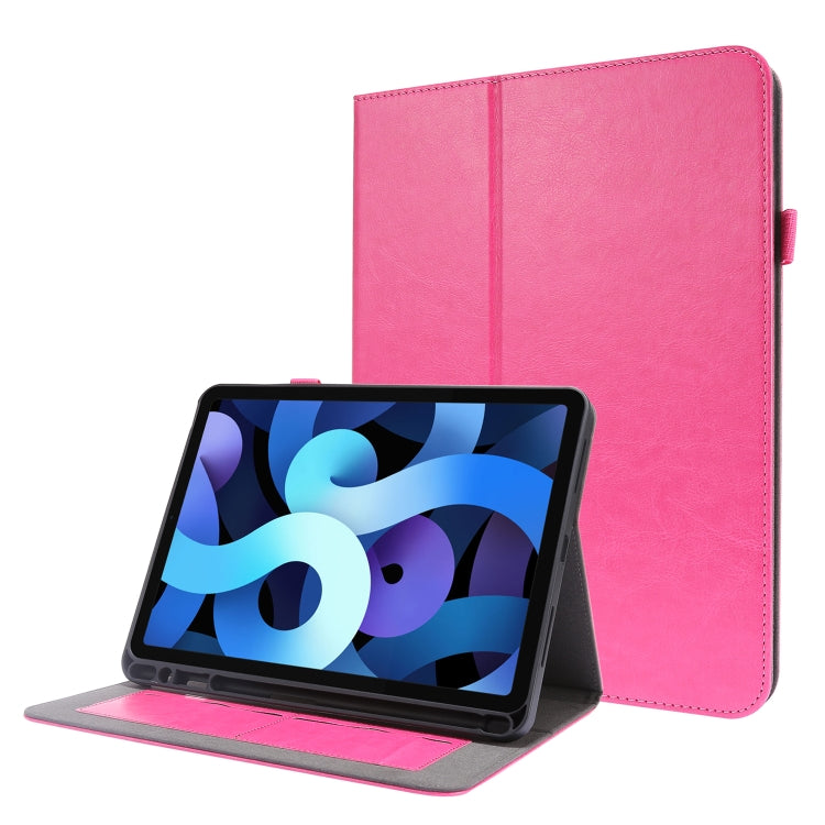 Crazy Horse Texture Horizontal Flip Leather Case with 2-folding Holder & Card Slot, For Lenovo Tab M10, For iPad 10.2 / iPad Pro 10.5, For iPad Pro 12.9 inch (2020), For iPad Pro 11 inch /iPad Air 2022 / 2020 10.9