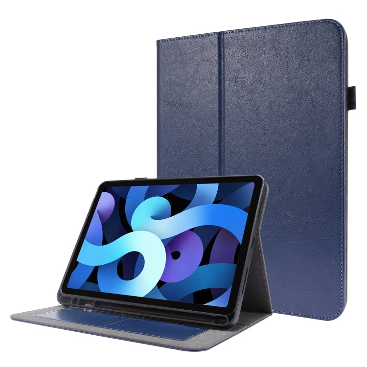 Crazy Horse Texture Horizontal Flip Leather Case with 2-folding Holder & Card Slot, For Lenovo Tab M10, For iPad 10.2 / iPad Pro 10.5, For iPad Pro 12.9 inch (2020), For iPad Pro 11 inch /iPad Air 2022 / 2020 10.9
