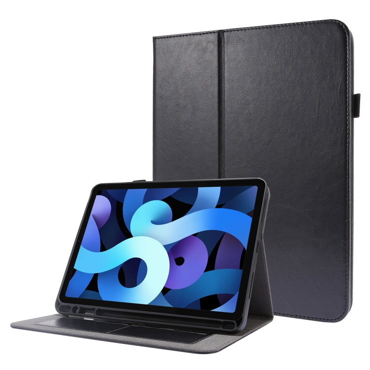 Crazy Horse Texture Horizontal Flip Leather Case with 2-folding Holder & Card Slot, For Lenovo Tab M10, For iPad 10.2 / iPad Pro 10.5, For iPad Pro 12.9 inch (2020), For iPad Pro 11 inch /iPad Air 2022 / 2020 10.9