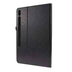 Crazy Horse Texture Horizontal Flip Leather Case with 2-folding Holder & Card Slot, For Samsung Galaxy Tab S8+ / Tab S8 Plus /  Tab S7 FE / Tab S7+ / T970, For Samsung Galaxy Tab A7 (2020), For Samsung Galaxy Tab S8 / Galaxy Tab S7 / SM-870