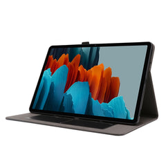 Crazy Horse Texture Horizontal Flip Leather Case with 2-folding Holder & Card Slot, For Samsung Galaxy Tab S8+ / Tab S8 Plus /  Tab S7 FE / Tab S7+ / T970, For Samsung Galaxy Tab A7 (2020), For Samsung Galaxy Tab S8 / Galaxy Tab S7 / SM-870