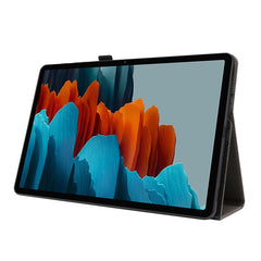 Crazy Horse Texture Horizontal Flip Leather Case with 2-folding Holder & Card Slot, For Samsung Galaxy Tab S8+ / Tab S8 Plus /  Tab S7 FE / Tab S7+ / T970, For Samsung Galaxy Tab A7 (2020), For Samsung Galaxy Tab S8 / Galaxy Tab S7 / SM-870