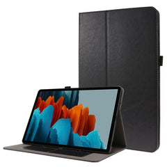 Crazy Horse Texture Horizontal Flip Leather Case with 2-folding Holder & Card Slot, For Samsung Galaxy Tab S8+ / Tab S8 Plus /  Tab S7 FE / Tab S7+ / T970, For Samsung Galaxy Tab A7 (2020), For Samsung Galaxy Tab S8 / Galaxy Tab S7 / SM-870